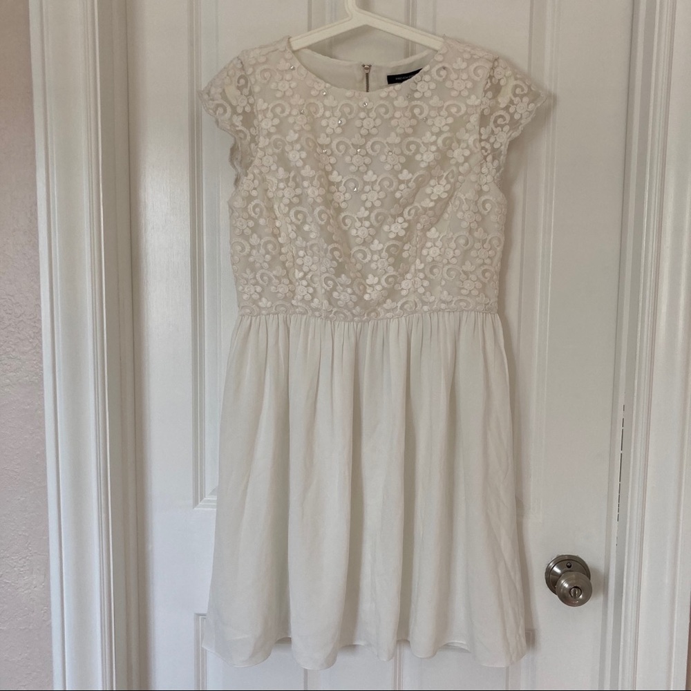 French connection white dress - Picture 1 of 10